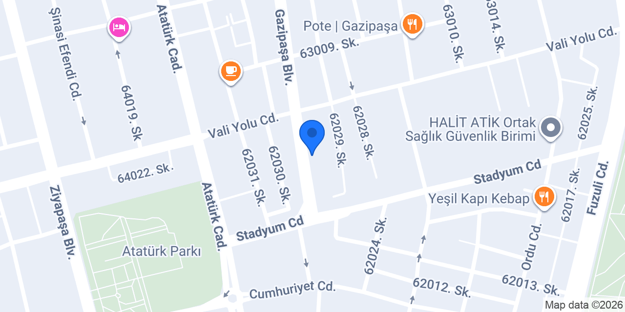 Gülizar çiçek konumu