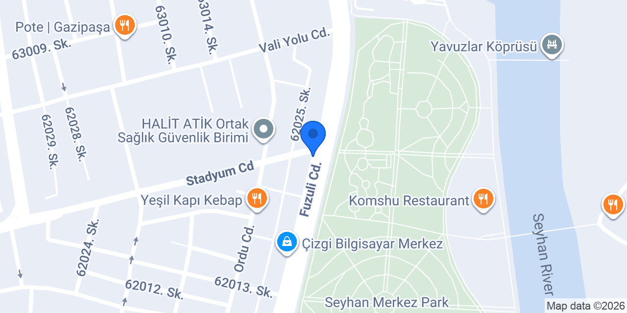Eski Tat Kebap konumu