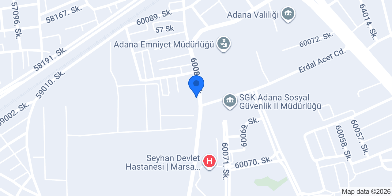 Acet Taksi konumu