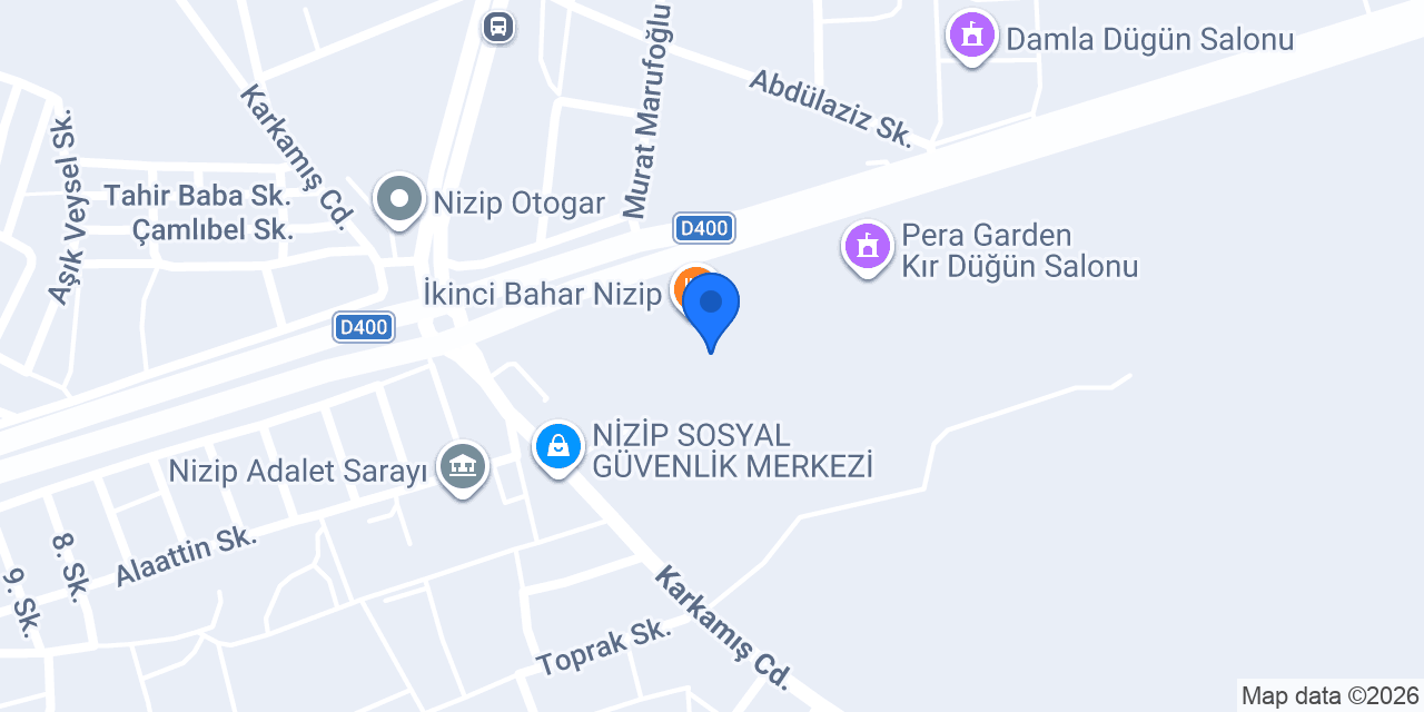 Pera Plaza Nizip konumu
