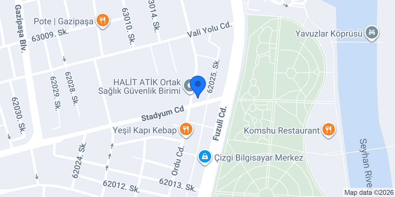 Diş Hekimi Mehmet Andırın konumu