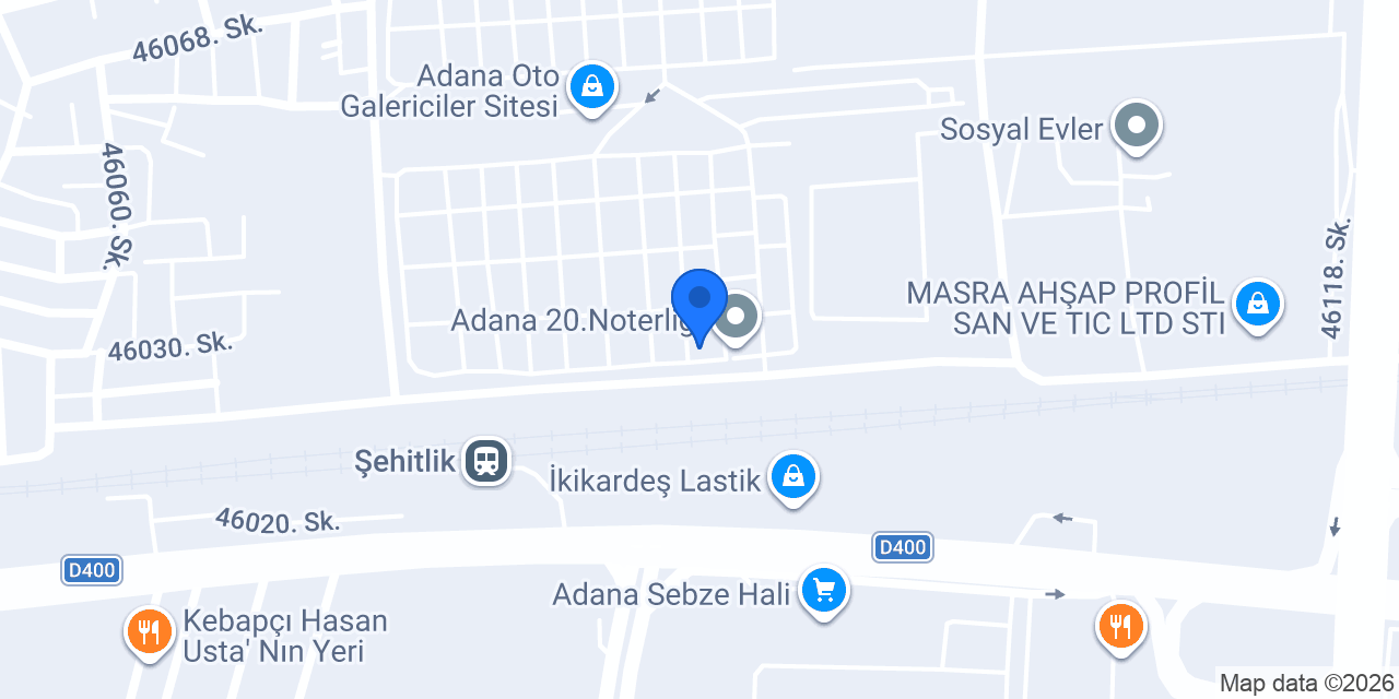 İnci group adana konumu