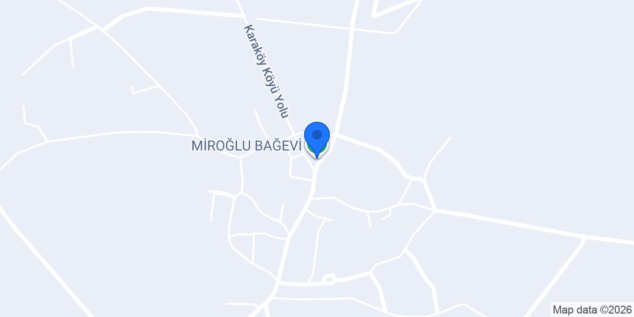 MİROĞLU BAĞEVİ konumu