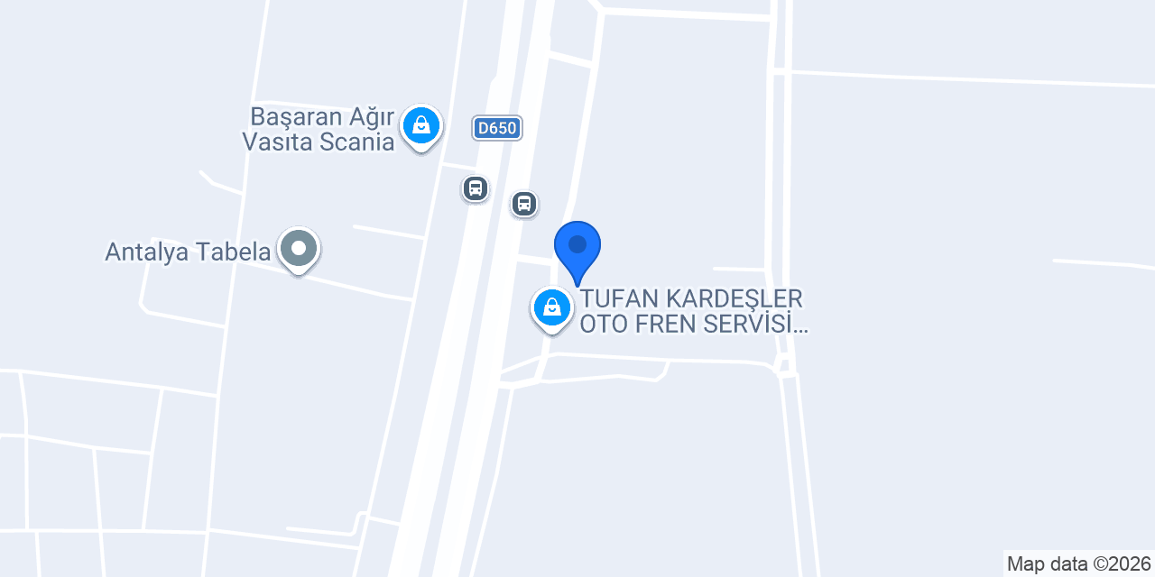 Anka Ağır Vasıta konumu