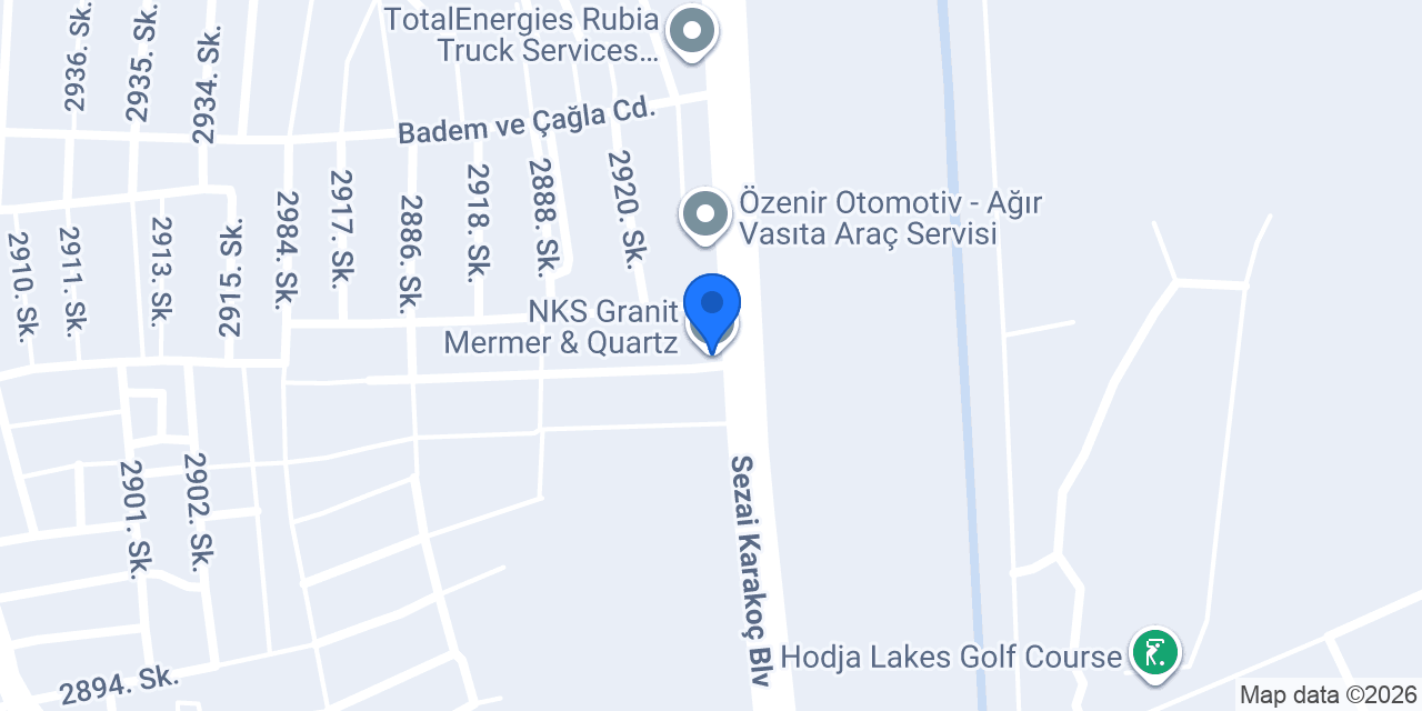 NKS Granit Mermer & Quartz konumu