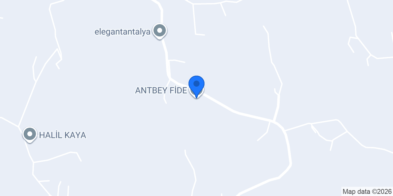 ANTBEY FİDE konumu