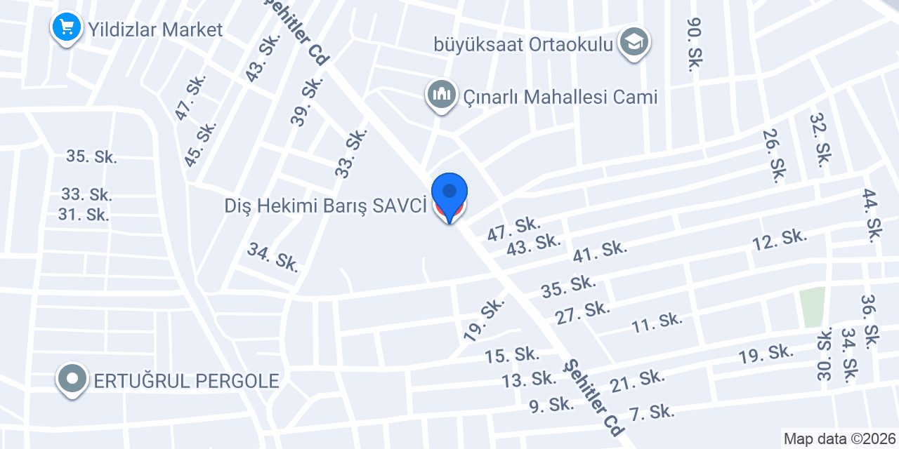 Diş Hekimi Barış SAVCİ konumu