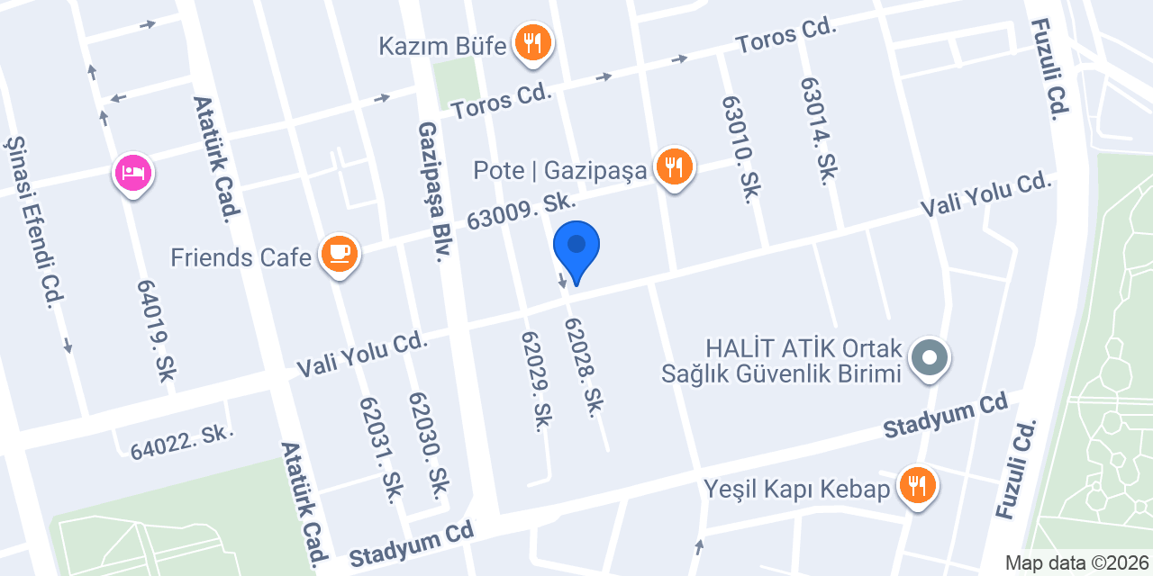 Ertaş bitkisel konumu