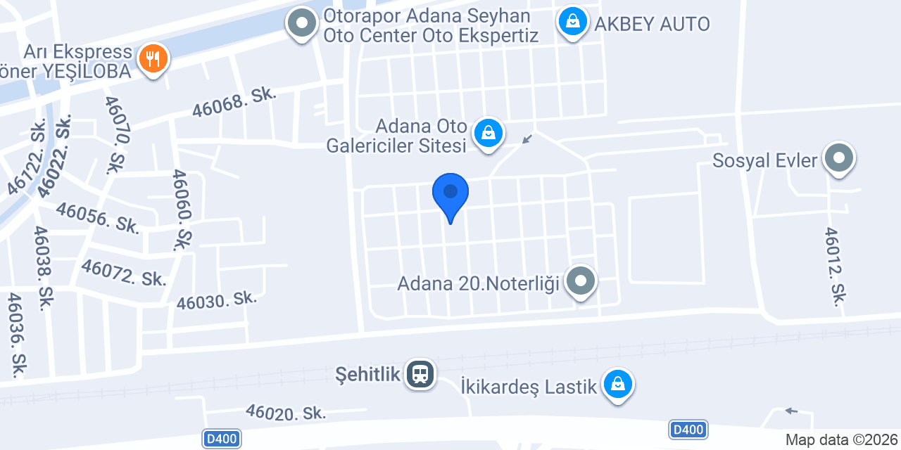 ÇINAR AUTO konumu