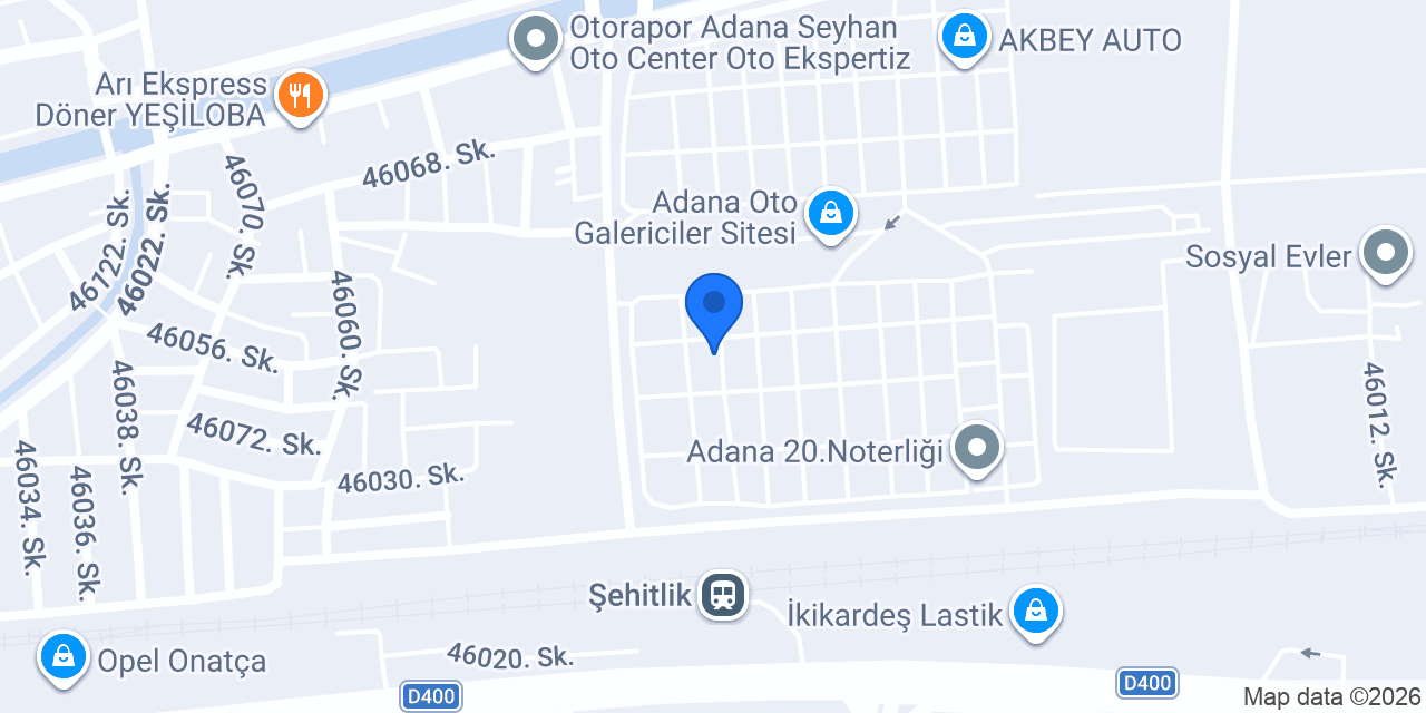 Ader Auto konumu
