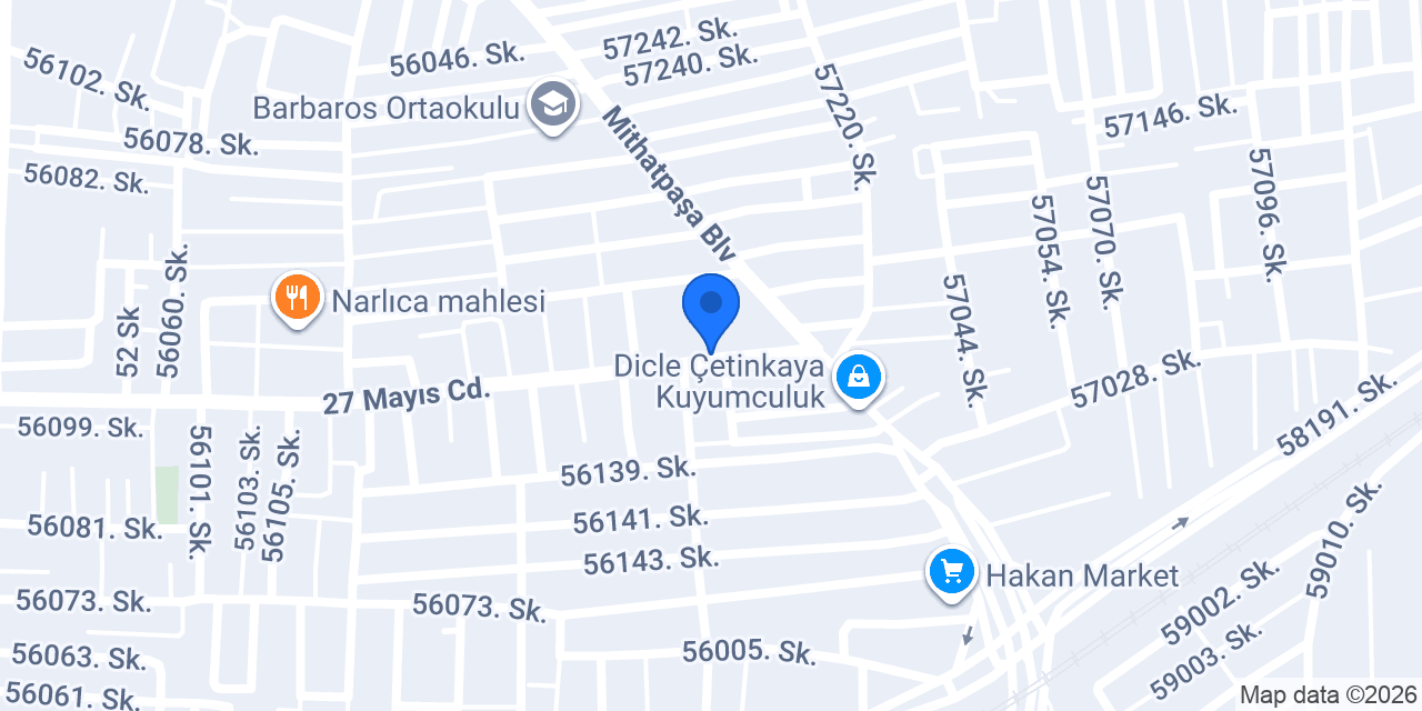 Denizli İöo konumu