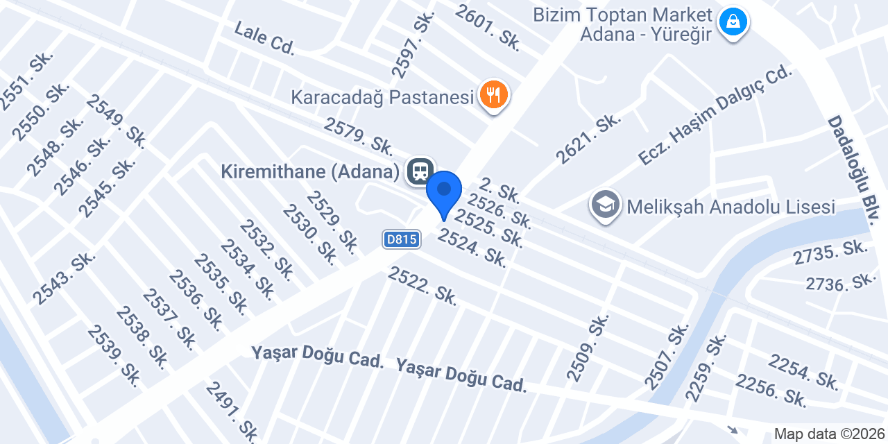 Çınar Optik konumu