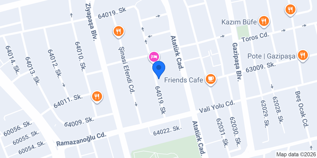 Eczane Dilek konumu