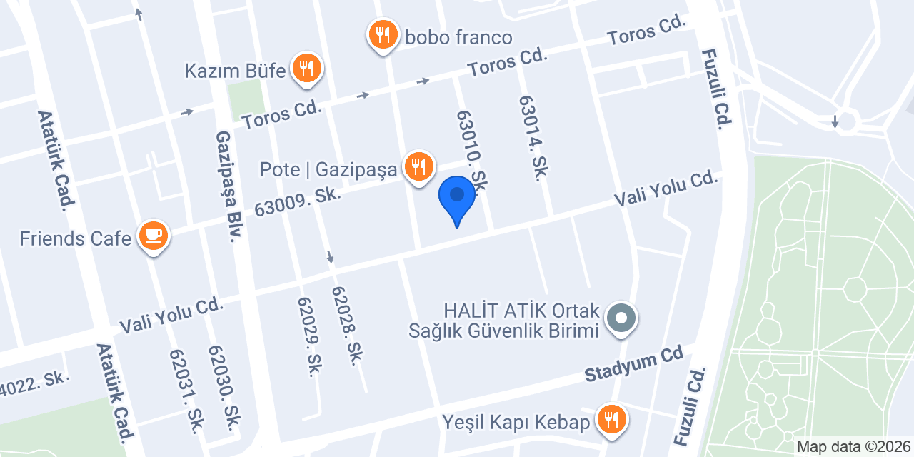 Aras Kargo Bulvar Şubesi konumu