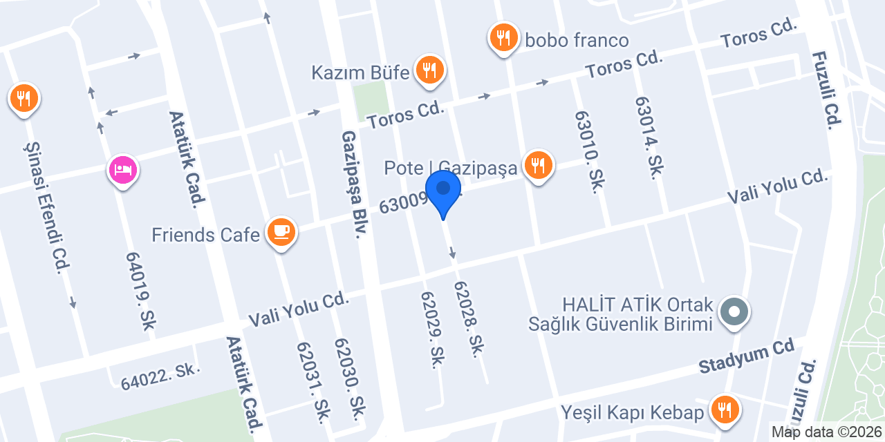 333 Erkek Kuaförü konumu