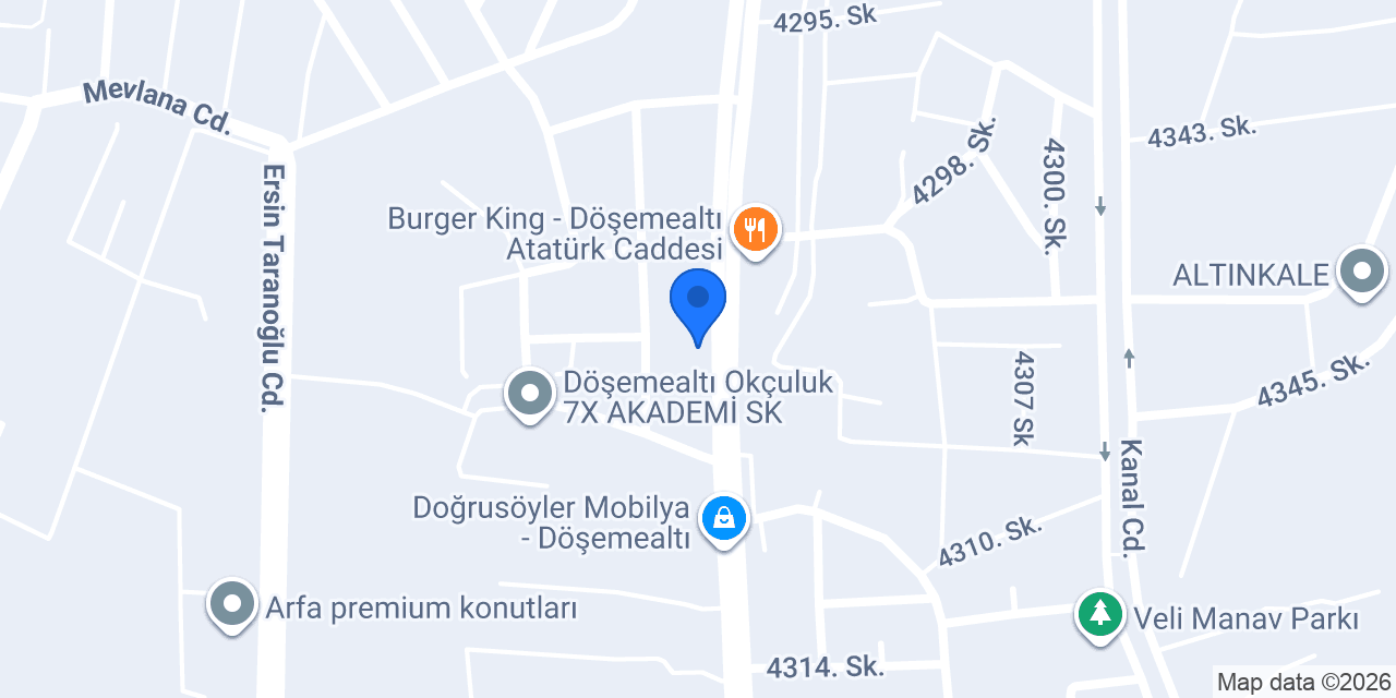 Vitra-Artema ARTER STORE Yapı Malzemeleri konumu