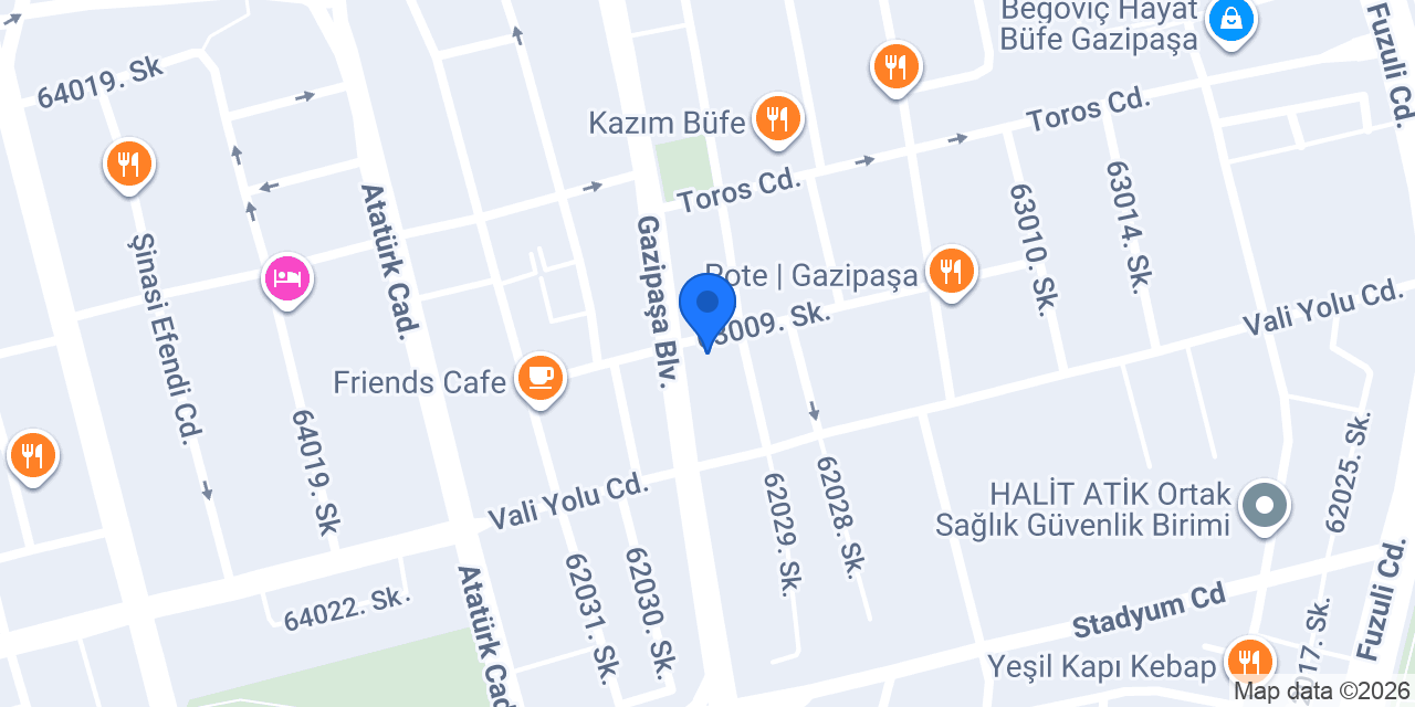 Çağla Bolat Makeup Studio konumu