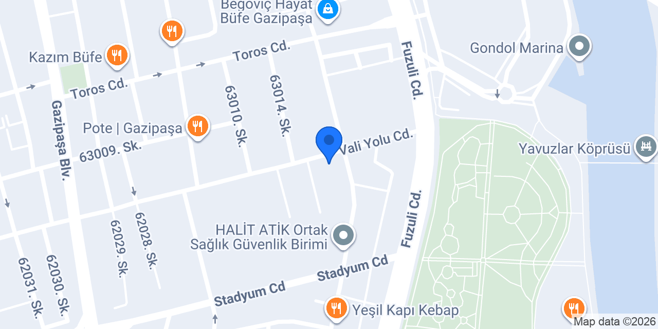 Ali Baba Hamburger Salonu konumu