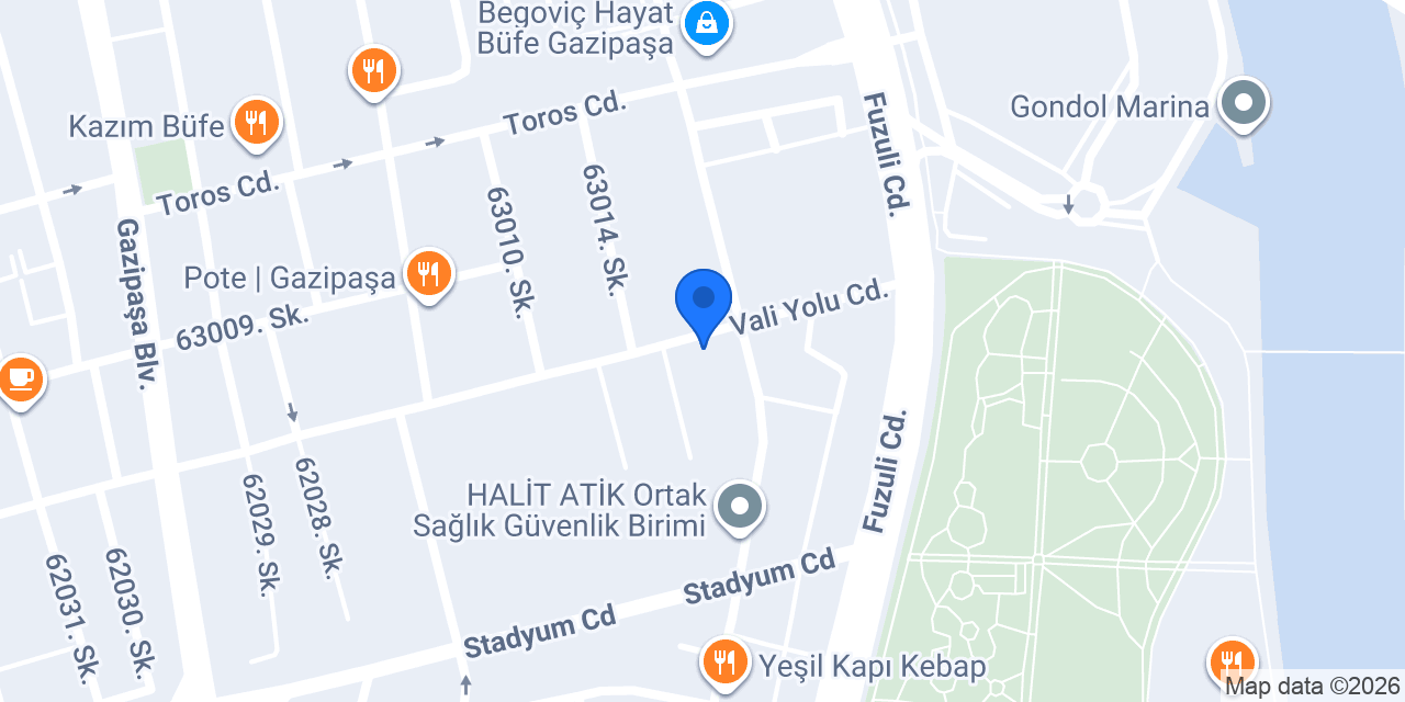Nazarlik konumu