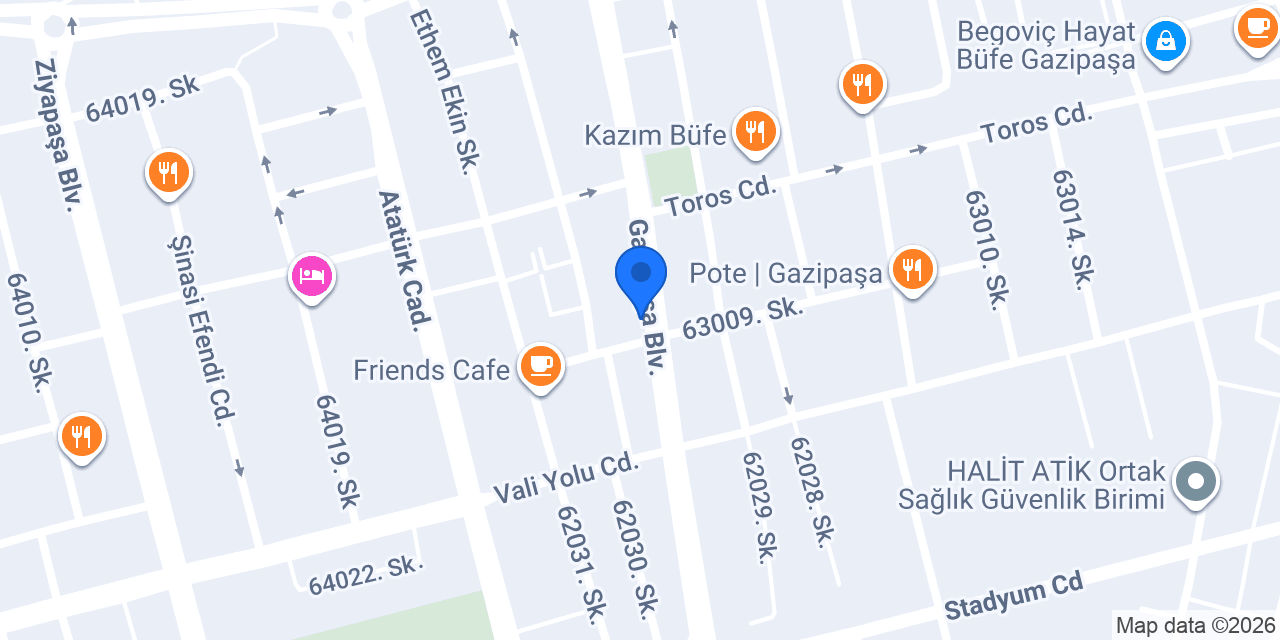 Gate Yurtdışı Eğitim konumu