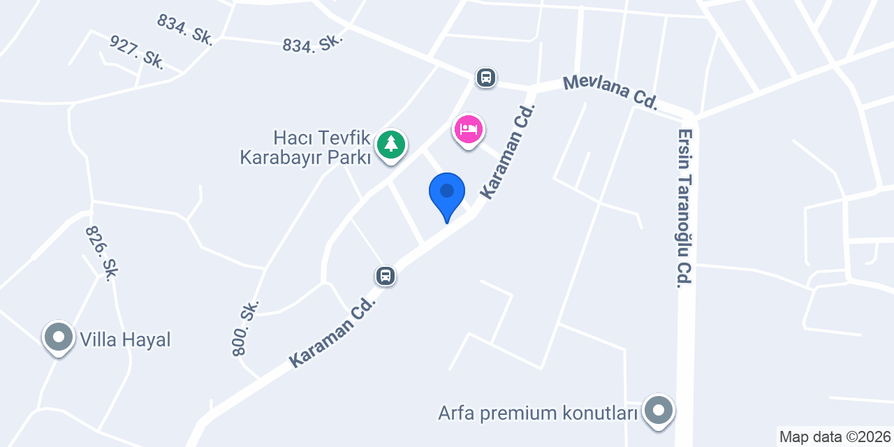 Koral konumu