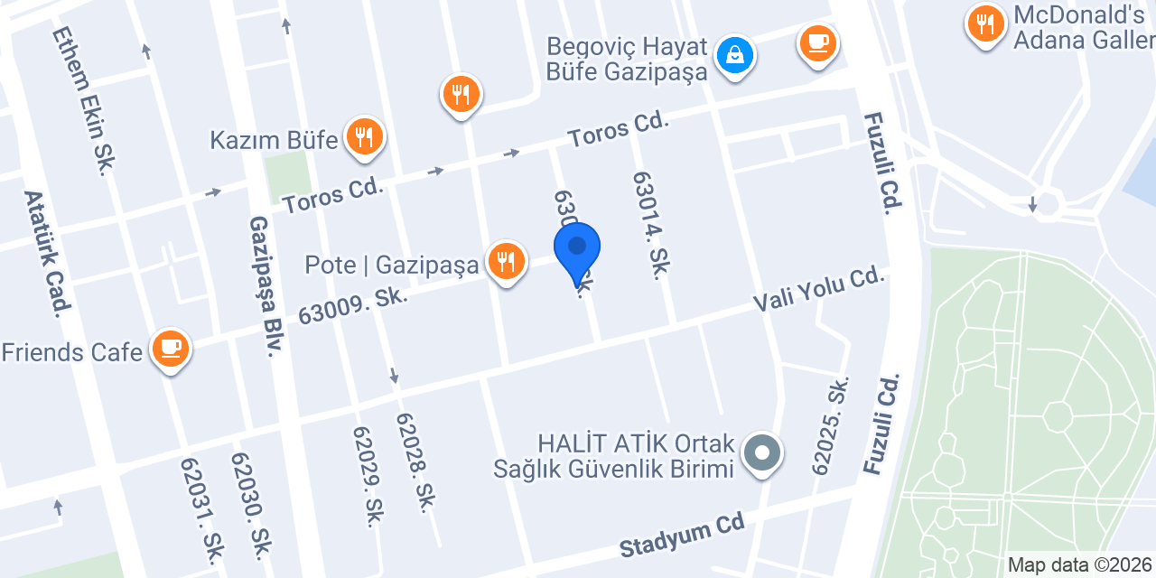 Saloon Taner Güneri konumu