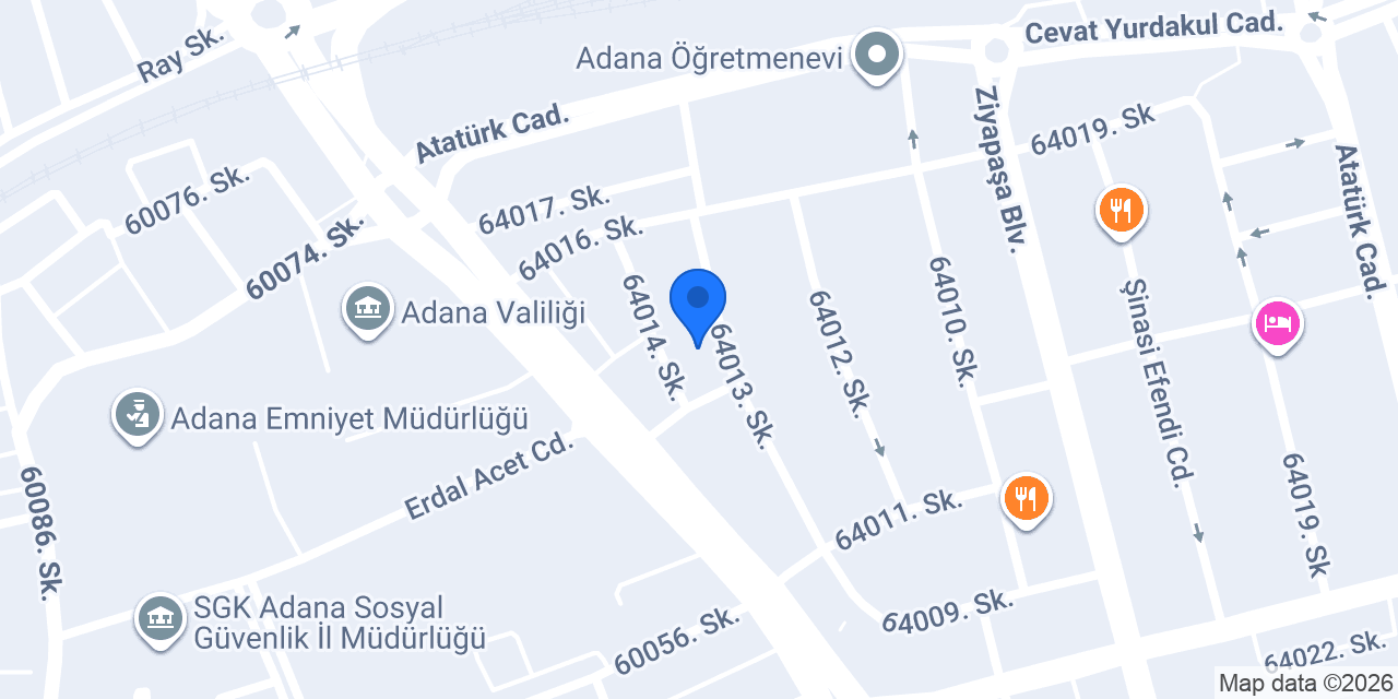 Hacı Erkek Kuaförü konumu