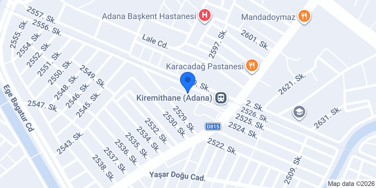 Defne Cafe Restoran konumu