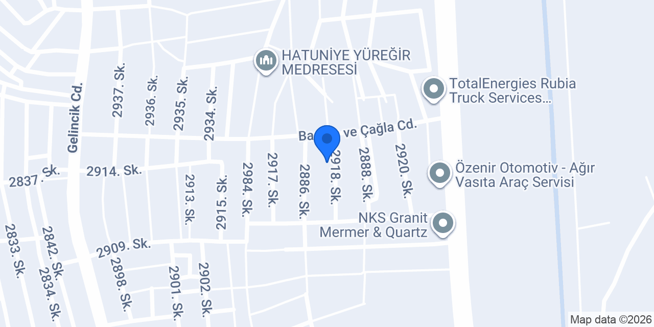 Aslan Yapı Market konumu