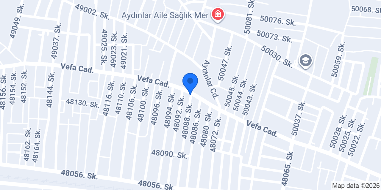 FEVZİPAŞA ECZANESİ konumu
