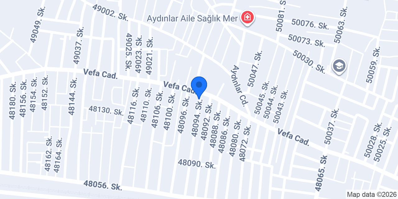 VEFA GÖÇMEN SAĞLIĞI MERKEZİ konumu