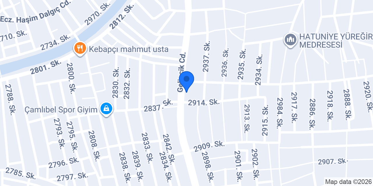 Çamlıbel Sağlık Kabini konumu