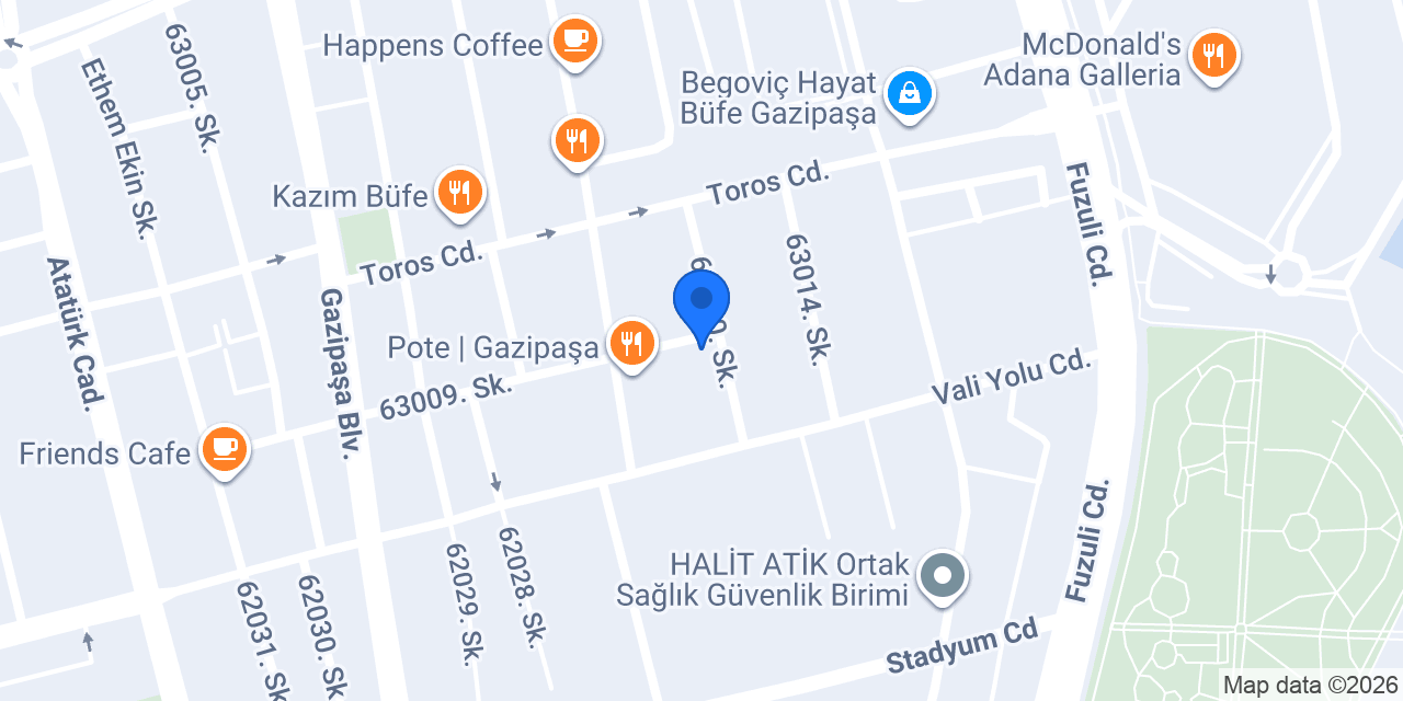 Padme Cafe konumu