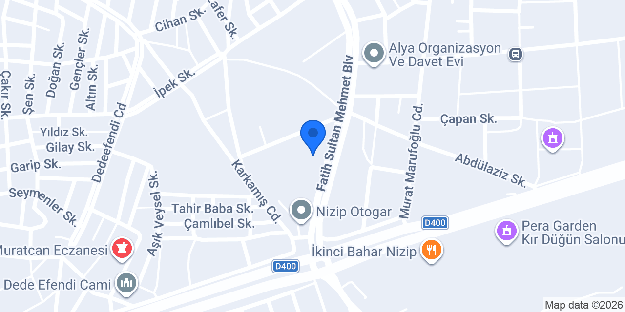 Tekel İlkokulu konumu