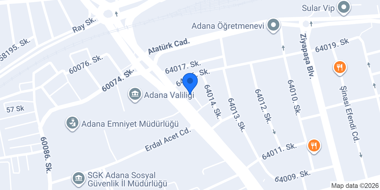 Volkan kuru temizleme konumu