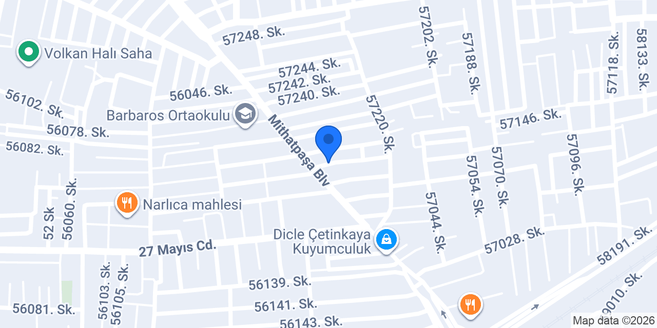 Özmoda Taksi konumu