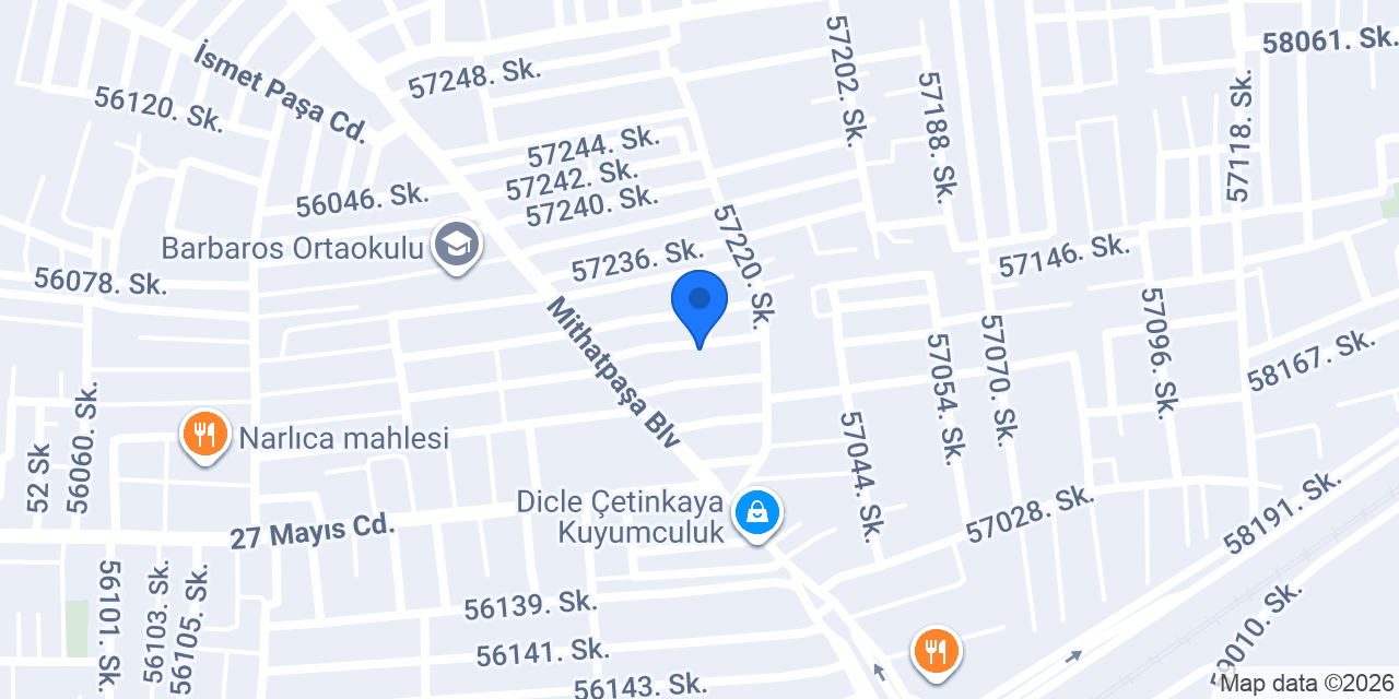 Adana Meka Yapı Cam Balkon Sistemleri konumu