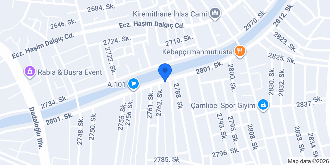 Tevhid Döner konumu