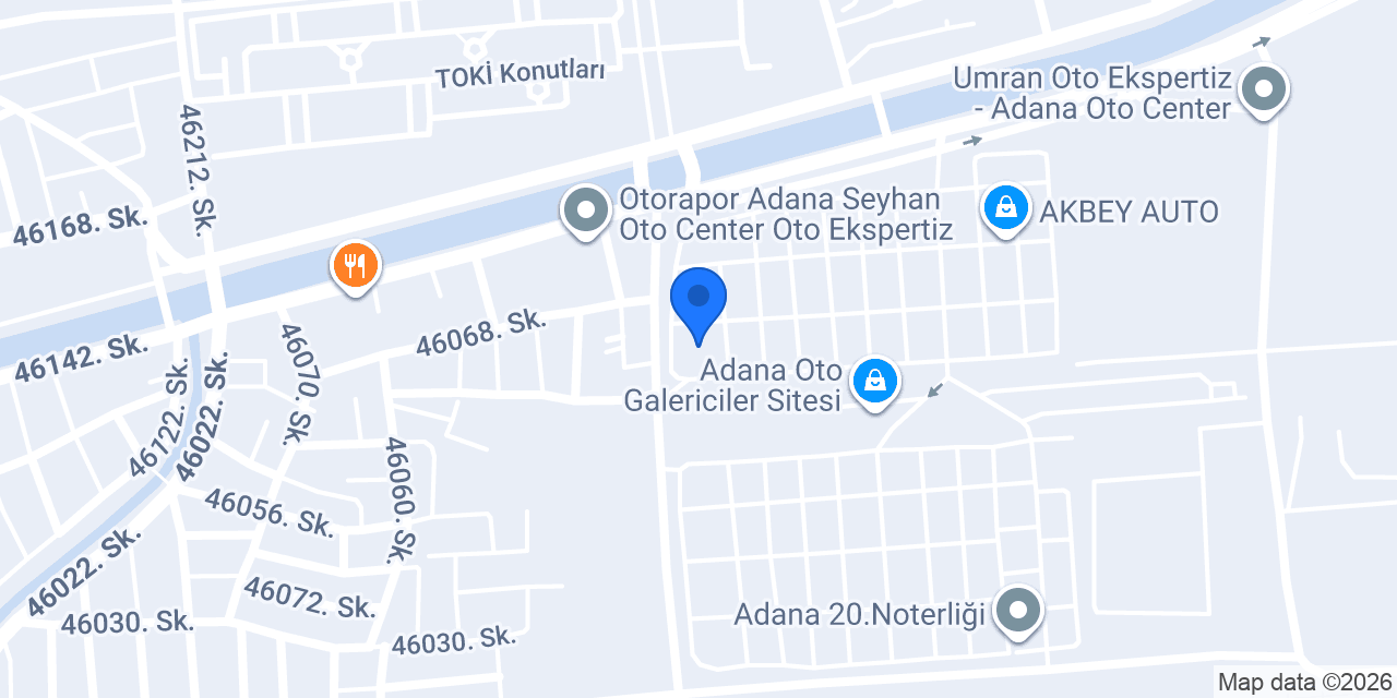 Sidar Otomotiv konumu