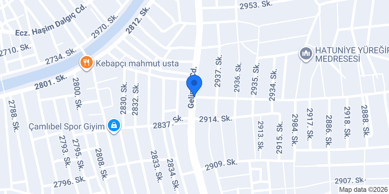 Çamlıbel tavukçuluk ŞARKÜTERİ konumu