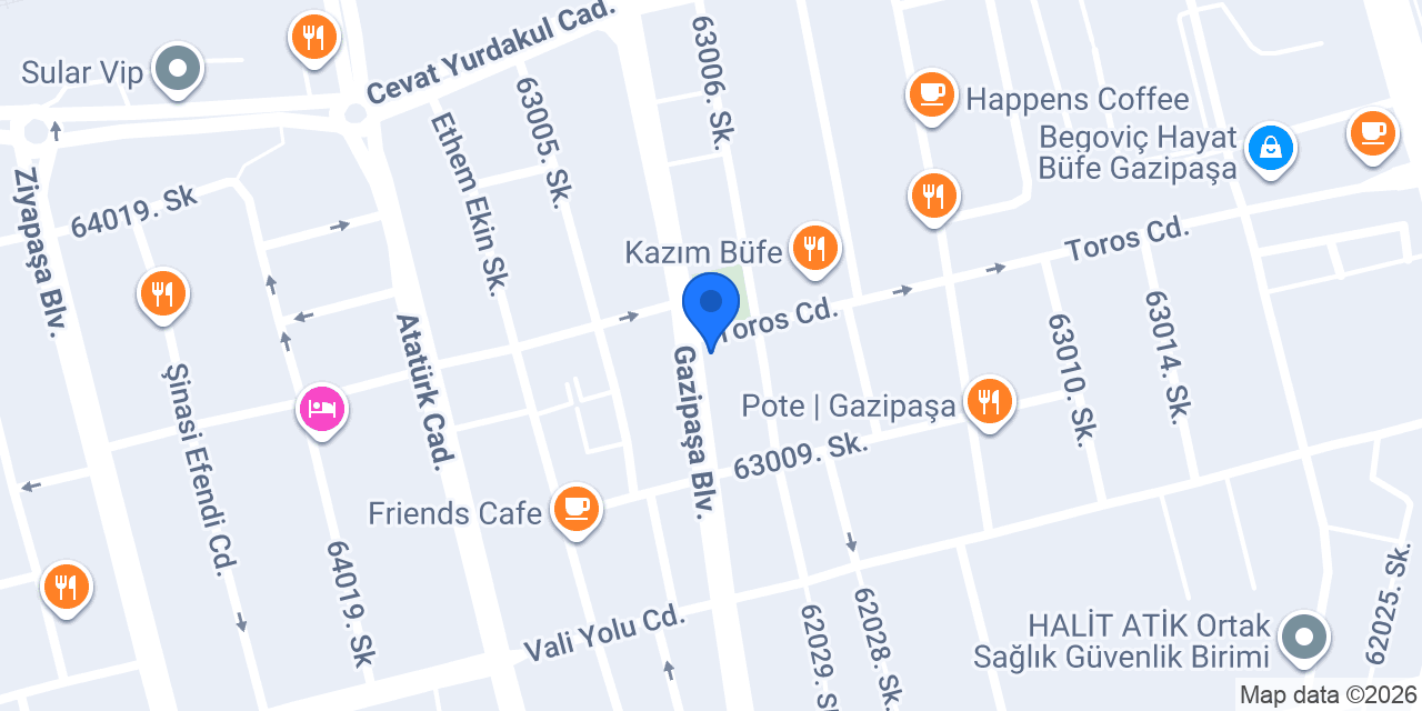 Canpaşalı Mandıra konumu