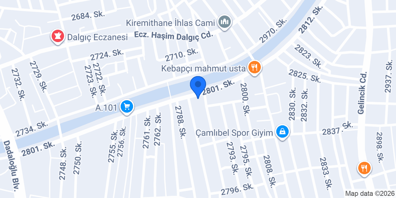 Kete Gıda konumu