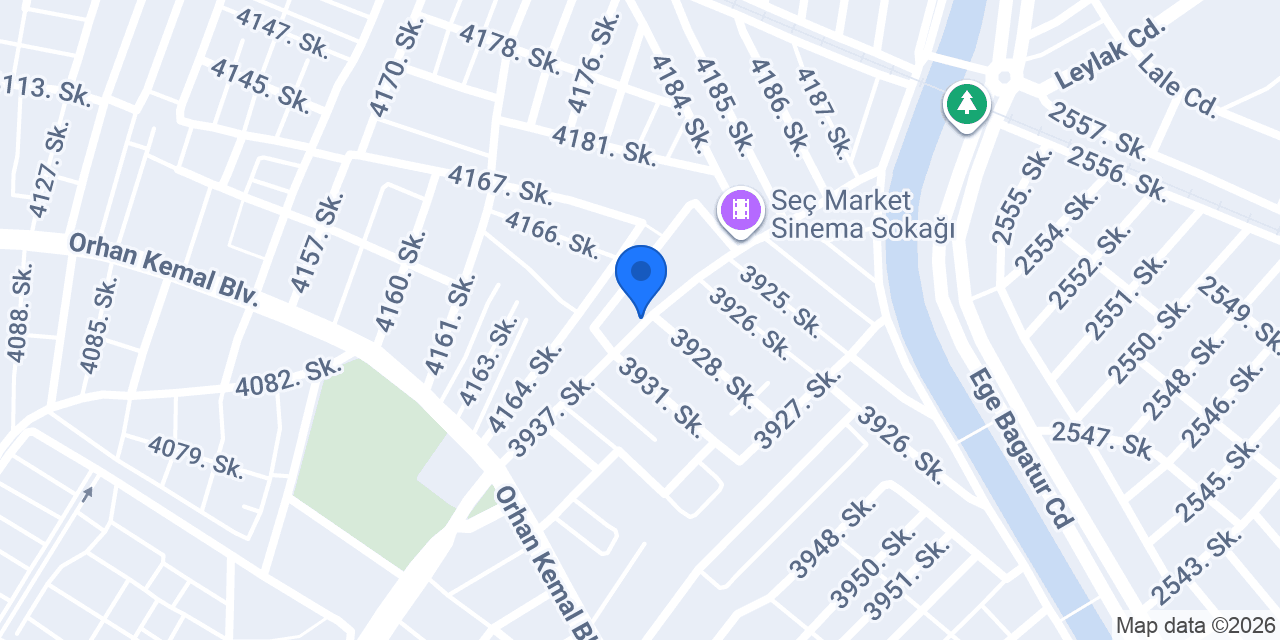 Ak Hali Mobilya konumu