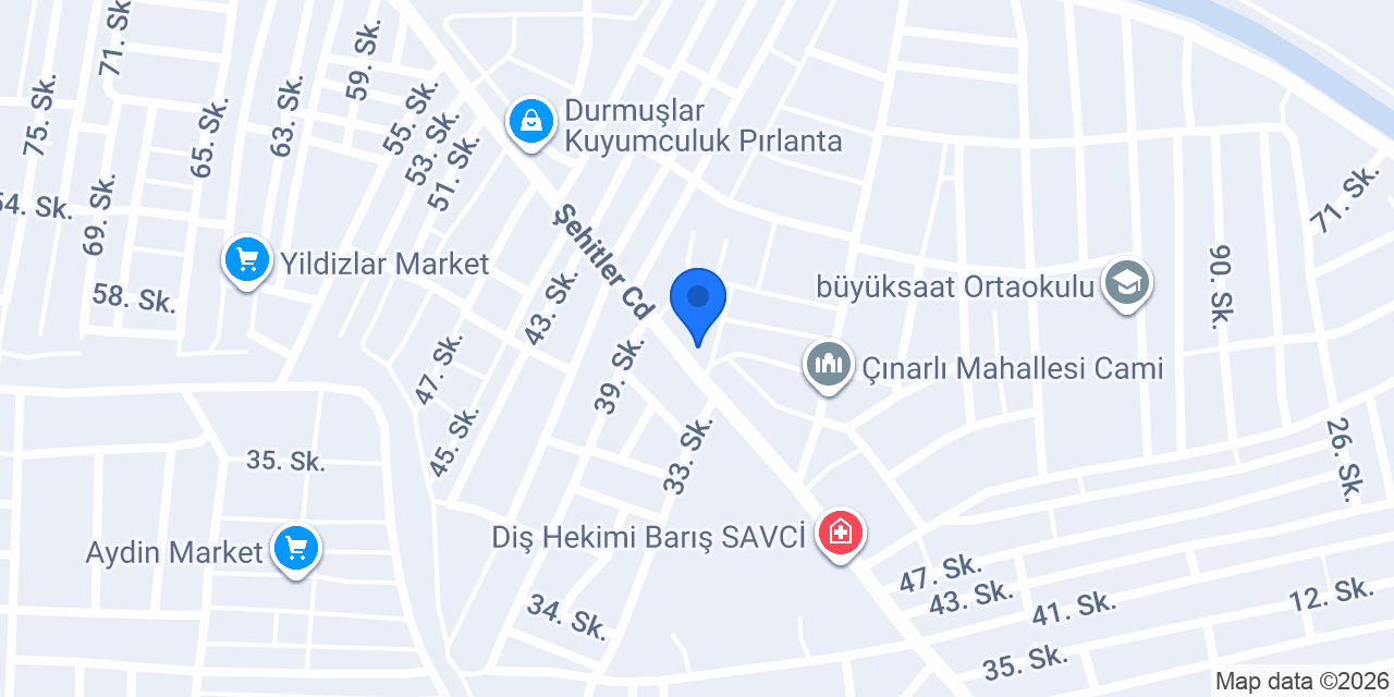 Küçük Dikili PTT Şubesi konumu