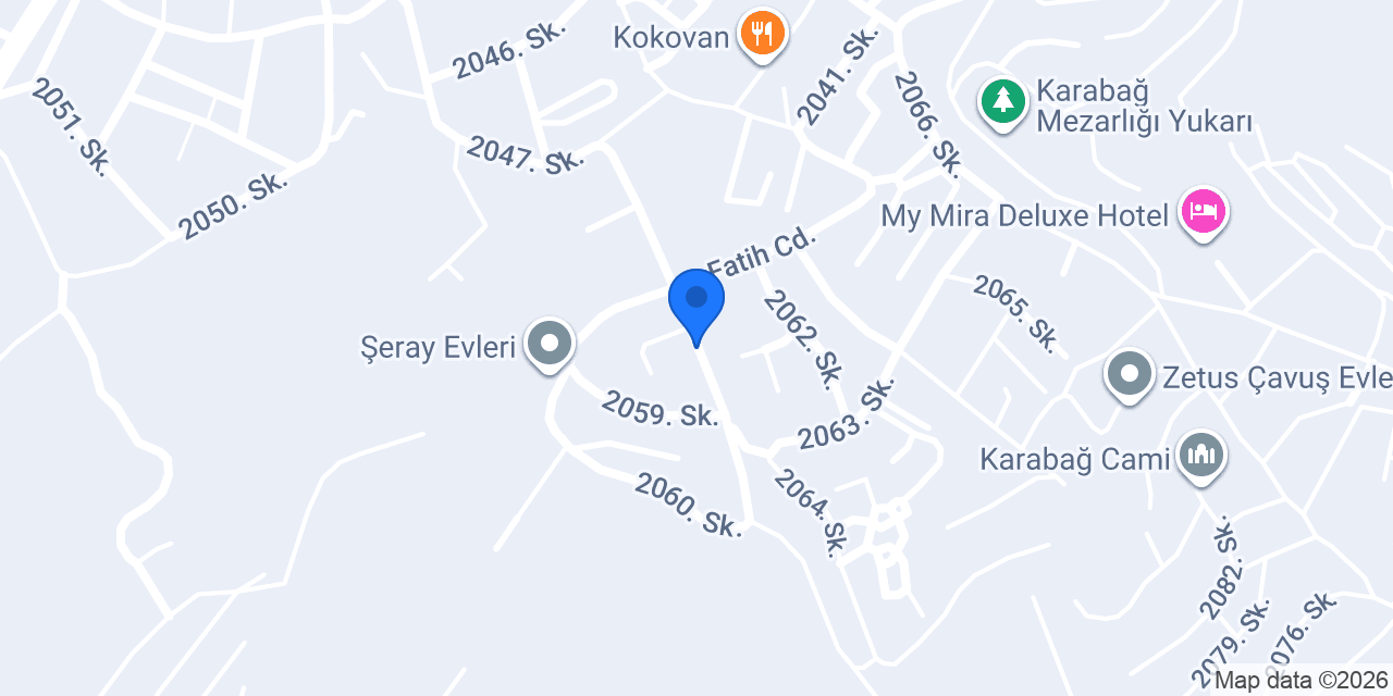 Dem Dekorasyon konumu