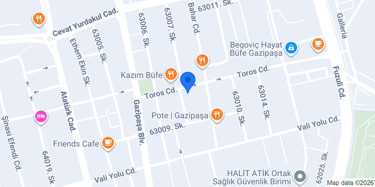 Adana Dış Çekim - Stüdyo Lucida konumu