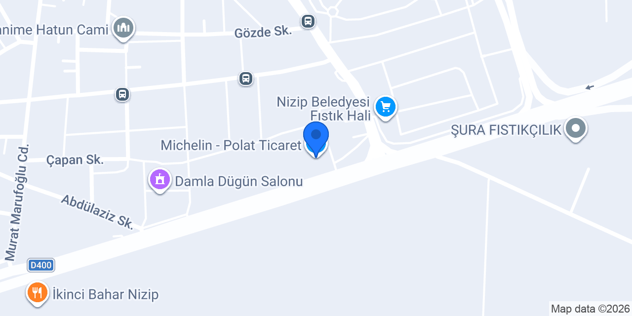 Michelin - Polat Ticaret konumu