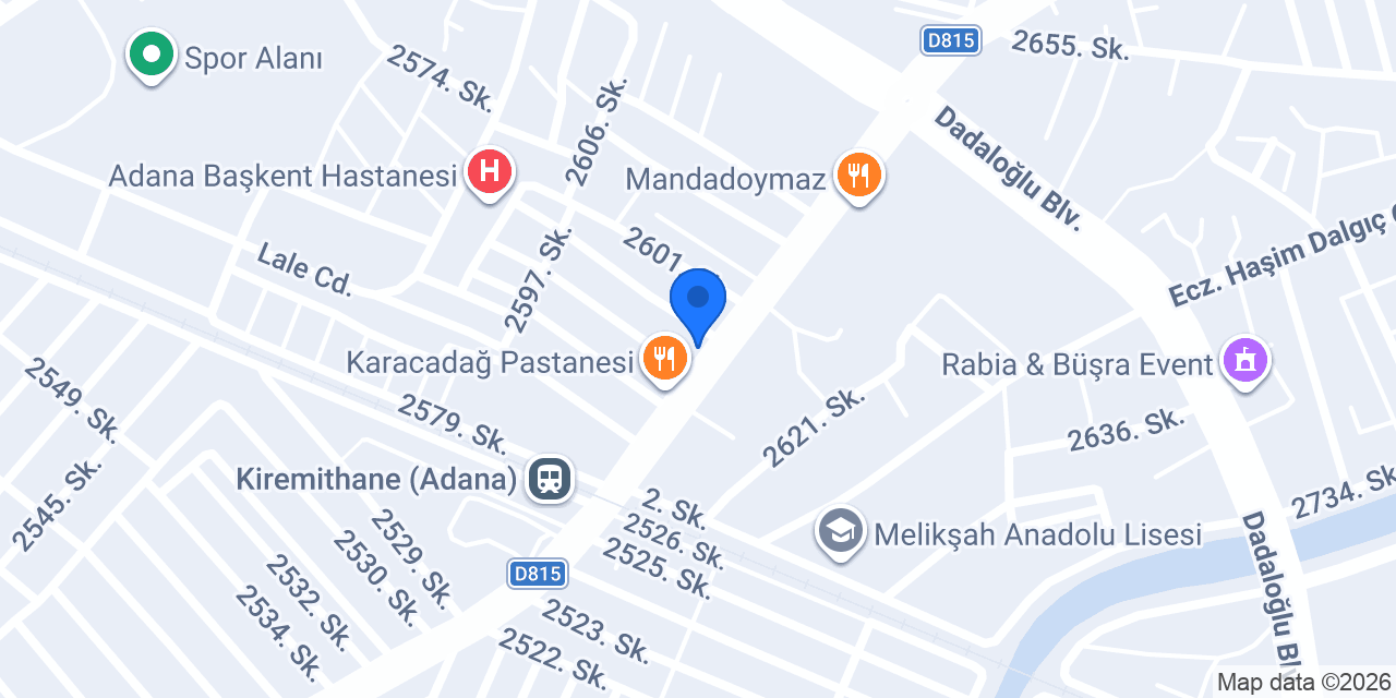 Vizyon Bayan Kuaförü konumu