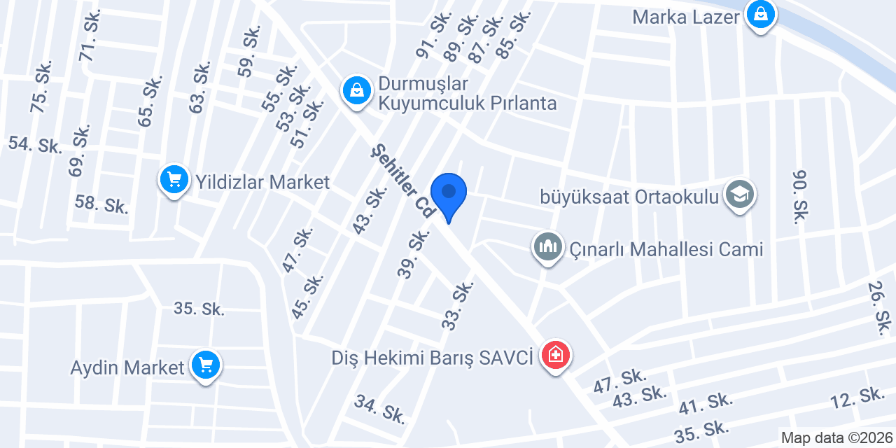 Deniz Elektrik Elektronik konumu