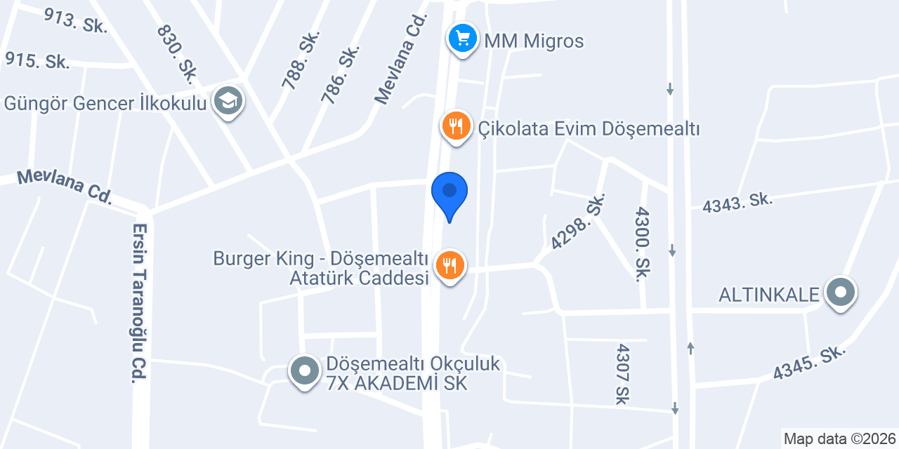 Ant Güven Emlak konumu